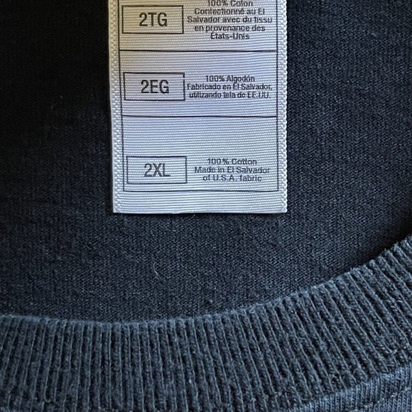 lofteez t shirt black size 2XL short sleeve - Picture 8 of 8